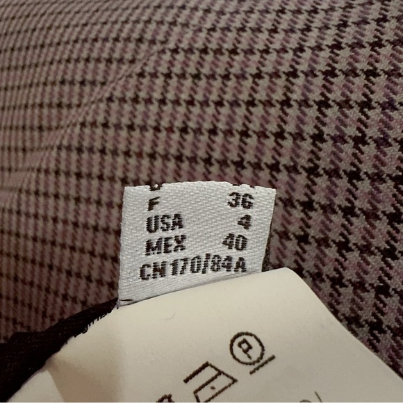Pinko TROVATORE ROBE MANTEAUX Houndstooth Blazer Dress NWT Size 40(US4) NWT - Picture 8 of 10